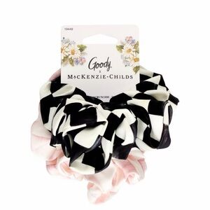NEW! Goody x MacKenzie Childs Satin Scrunchie - 2ct